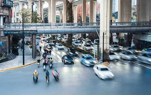 Traffic crossing