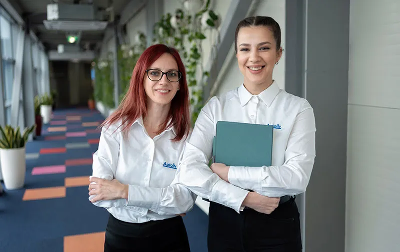 Employees at the office